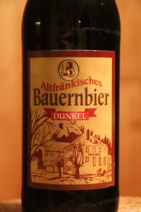 Altfraenkisches Bauernbier dunkel der Held Bräu  002