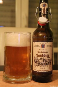 Altfraenkisches Landbier Brauhaus Wiesen  005