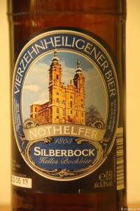 Vierzehnheiligener Bier - Silberbock der Brauerei Trunk  001