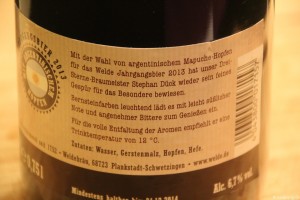 Welde Jahrgangsbier 2013  003